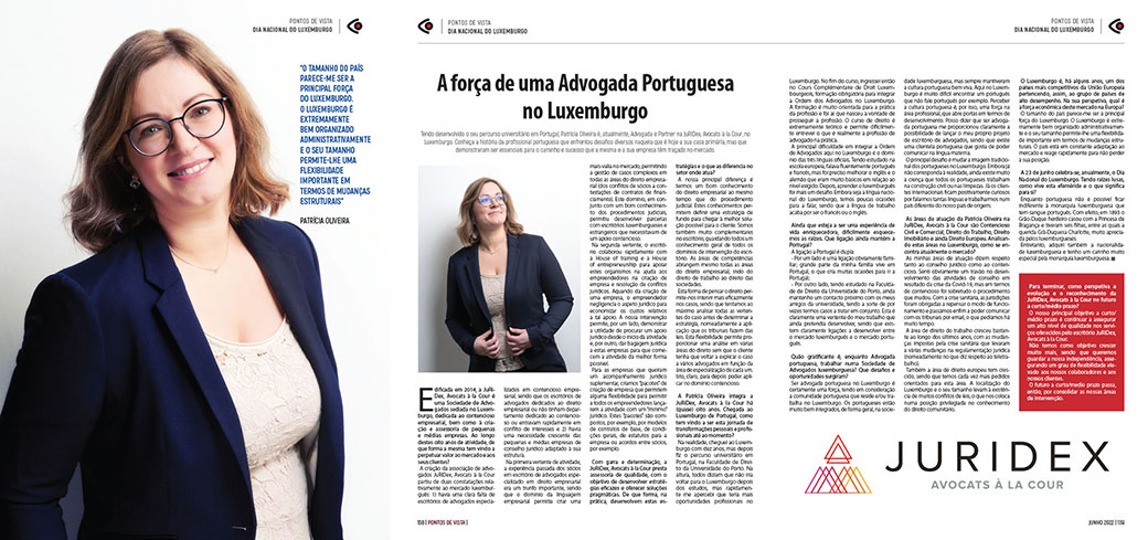 Planche de l'interview de Me Oliveira dans Pontos de Vista